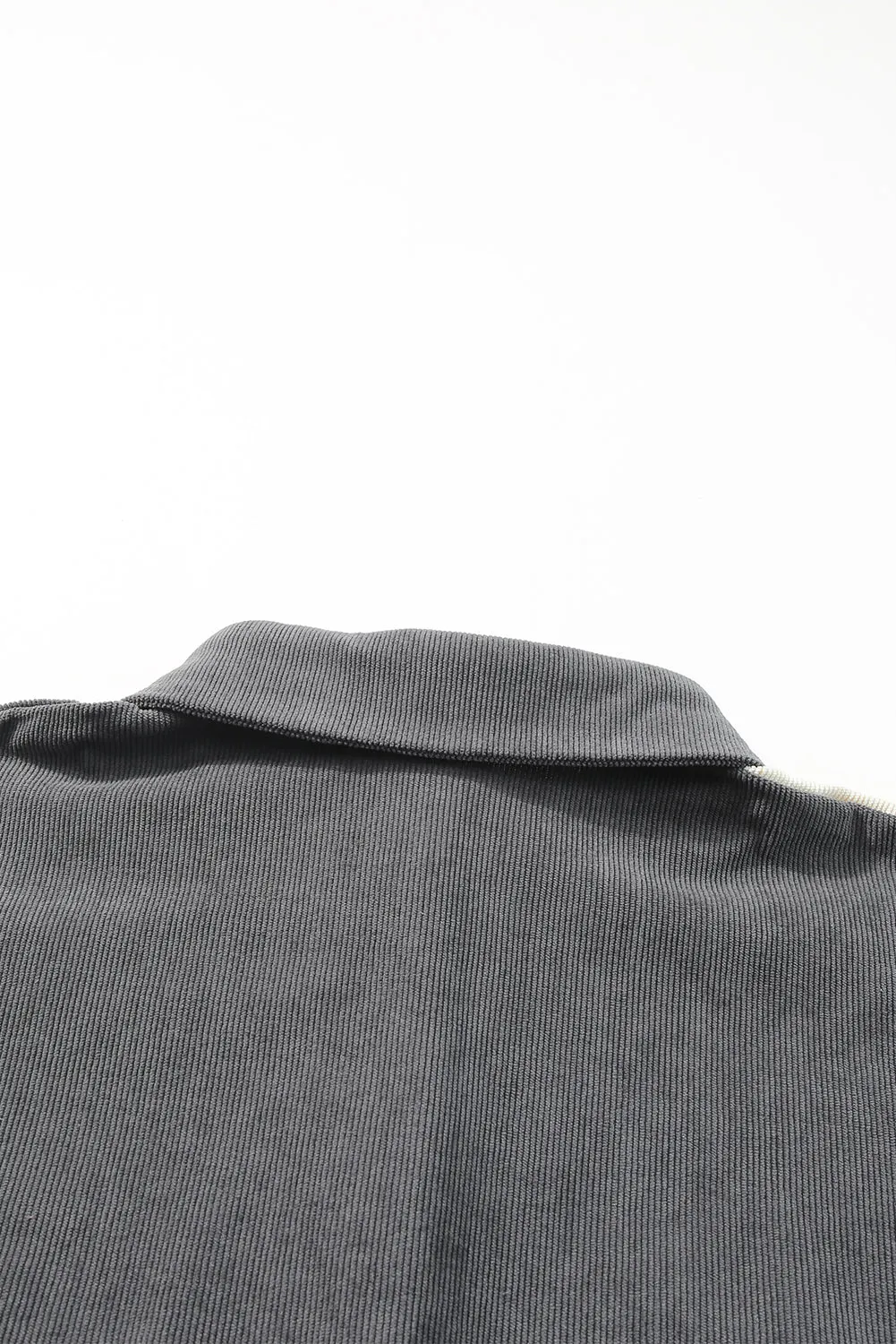 🔥 Gray Leopard Patchwork Casual Corduroy Shirt Jacket: For When You Want to Look Fierce with Minimal Effort 🔥