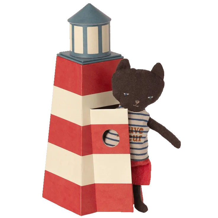 2021 Maileg Cat Sauveteur in Tower