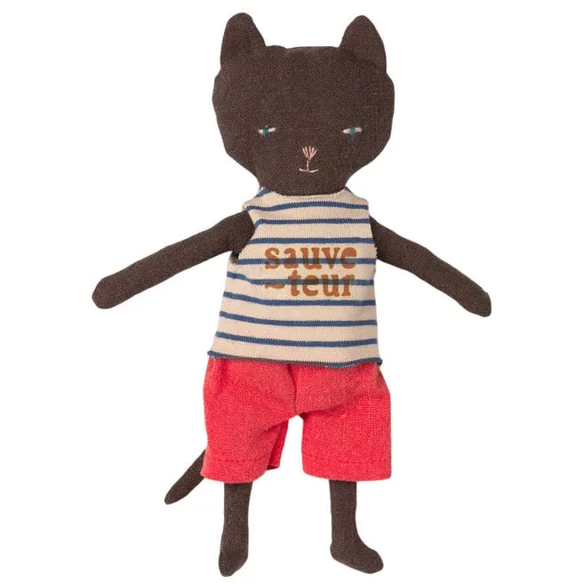 2021 Maileg Cat Sauveteur in Tower
