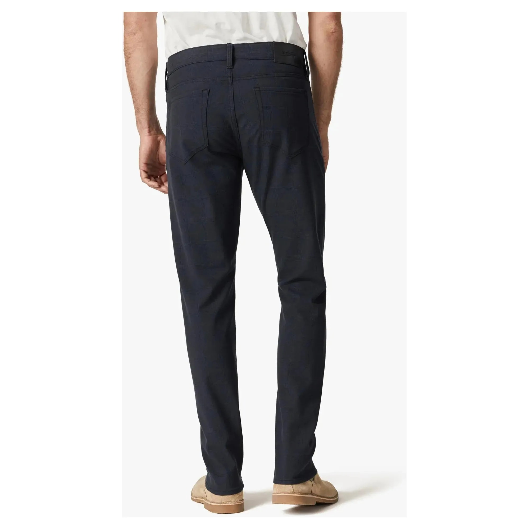 34 Heritage Cool Elite Navy Checked Pants