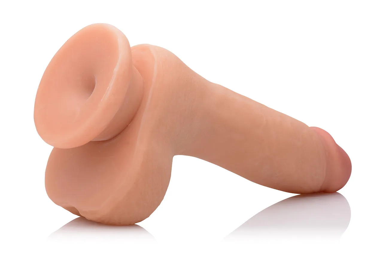 7 Inch Ultra Real Dual Layer Dildo by USA Cocks - Light Skin Tone