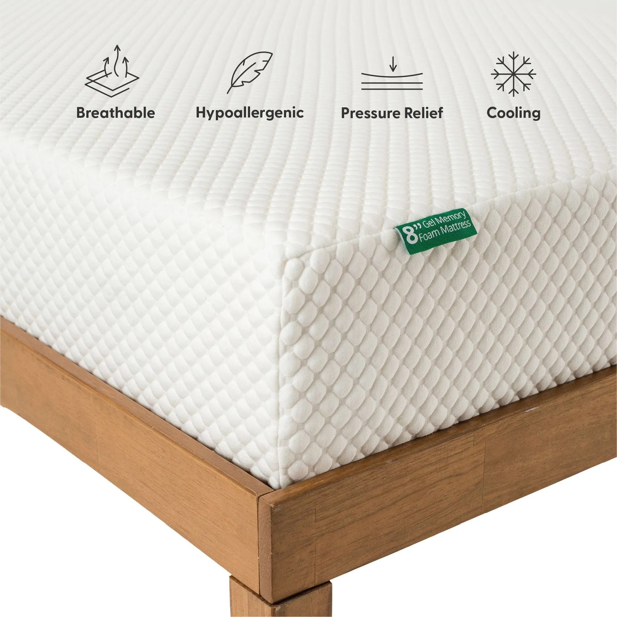 8 Inch Full Comfort Memory Foam Mattress