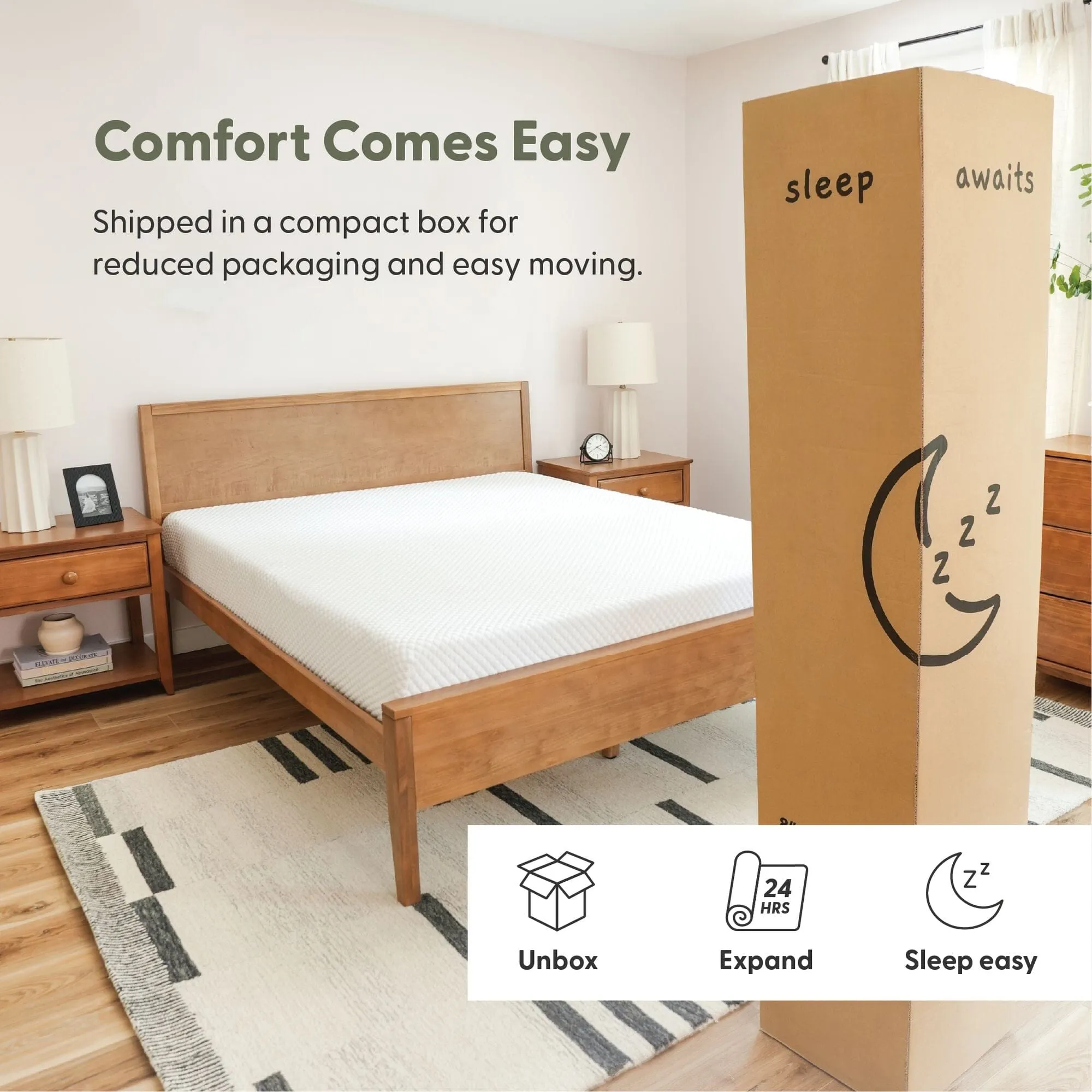 8 Inch Full Comfort Memory Foam Mattress