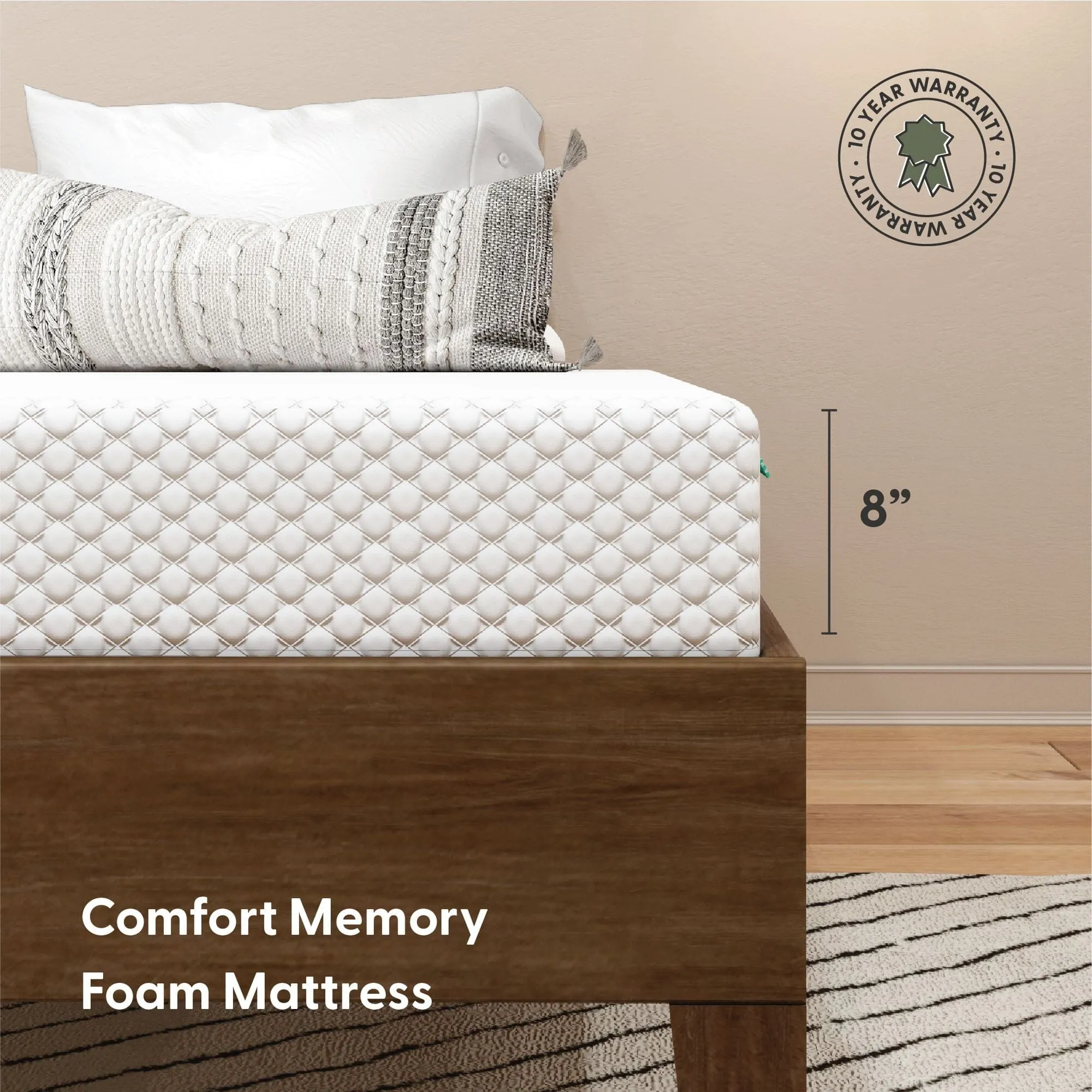 8 Inch Full Comfort Memory Foam Mattress