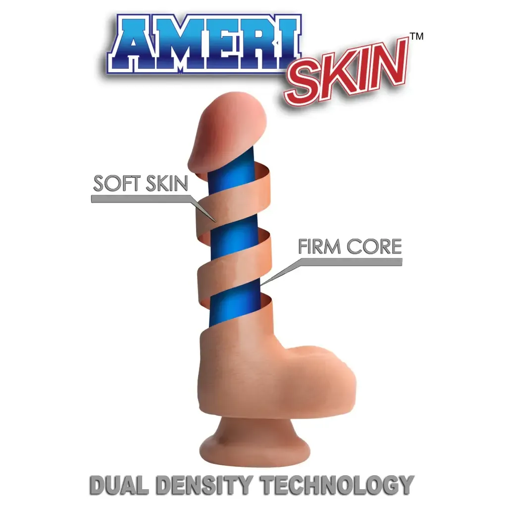 8 Inch Ultra Real Dual Layer Suction Cup