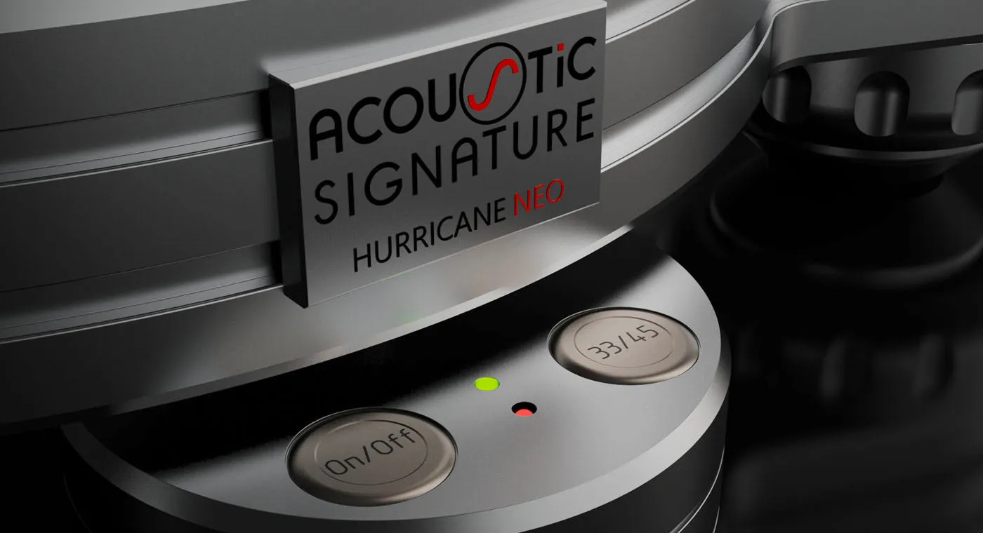 Acoustic Signature Hurricane Neo Turntable