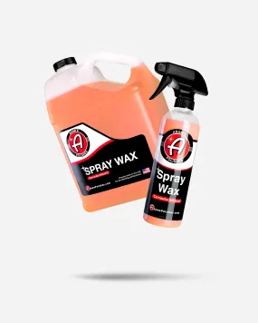 Adam's Spray Wax Gallon With Free 16oz