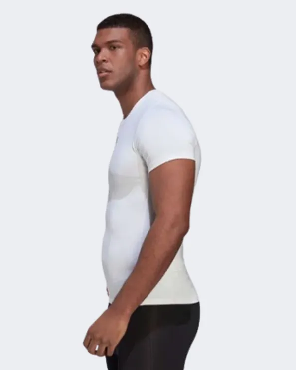 Adidas Techfit Men Training T-Shirt White Hk2337