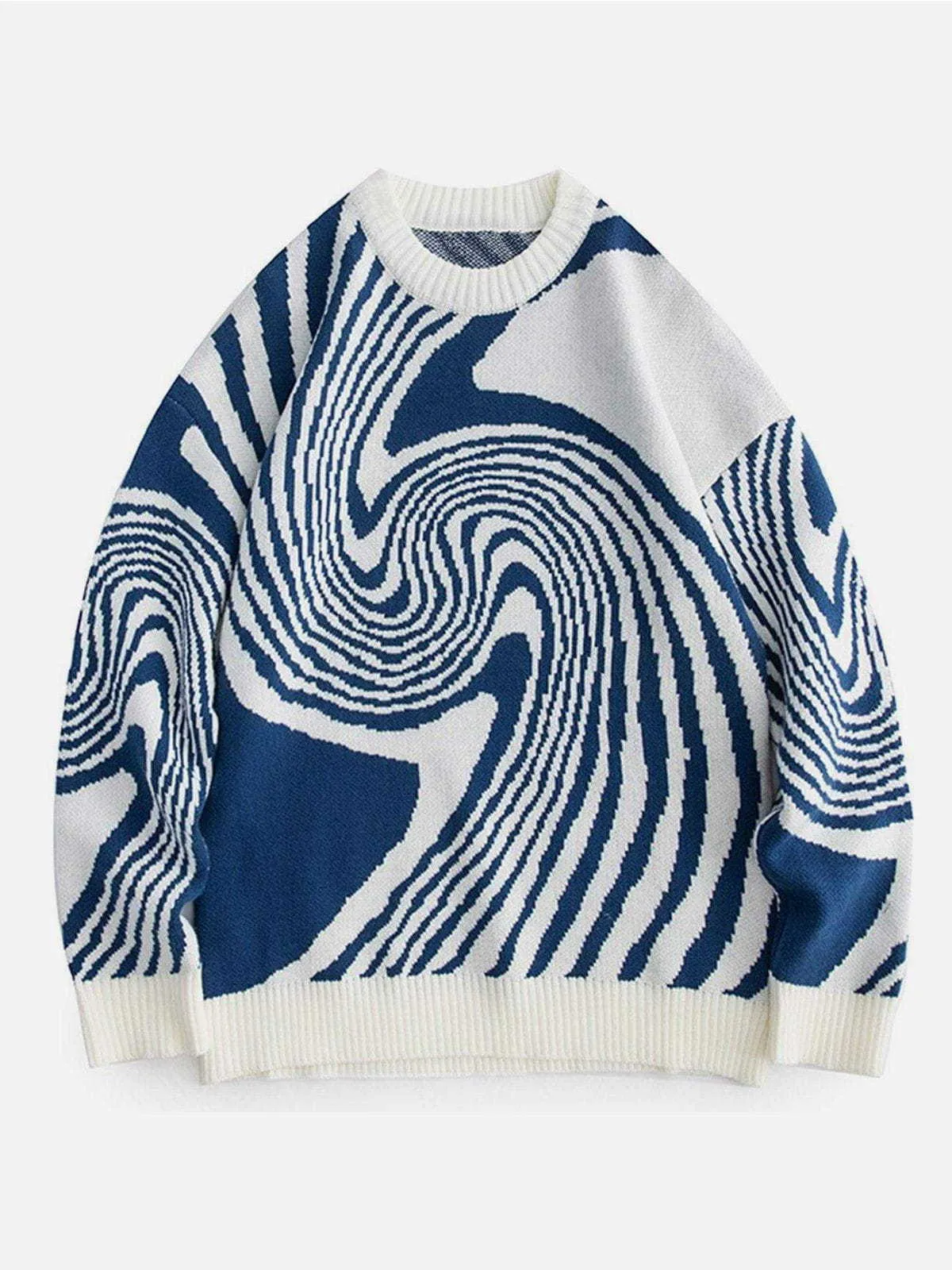Advbridge college fall outfits INS Style Autumn and Winter Fashion Loose Casual Men's and Women's Sweater Trendy Personality Retro round Neck Long Sleeve Top