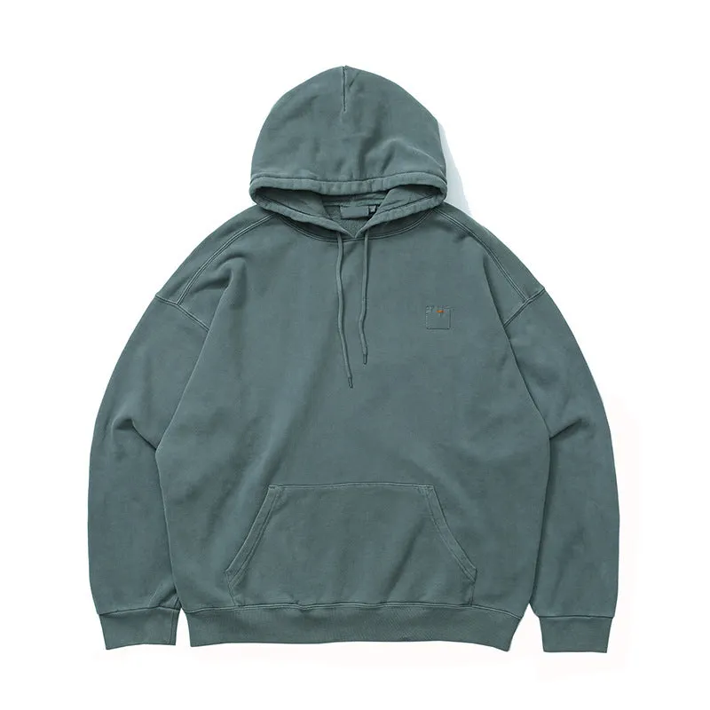 Advbridge winter outfits men Classic Logo round Neck Pullover Sweater Korean Style Solid Color Loose Long Sleeve Top for Men and Women