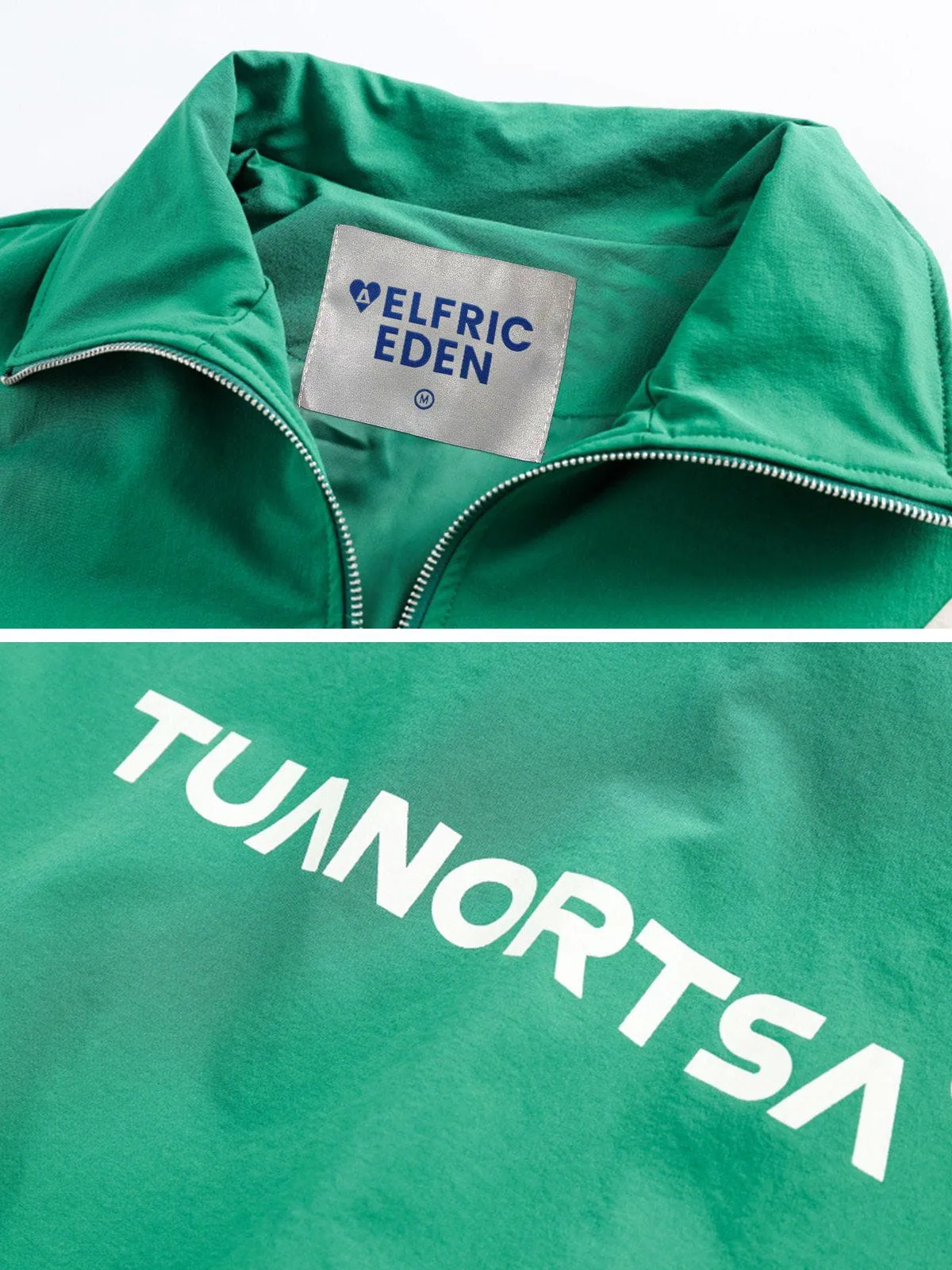 Aelfric Eden Patchwork Bomber Jacket