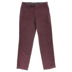 Bar III Mens Slim Fit Flat Front Corduroy Pants