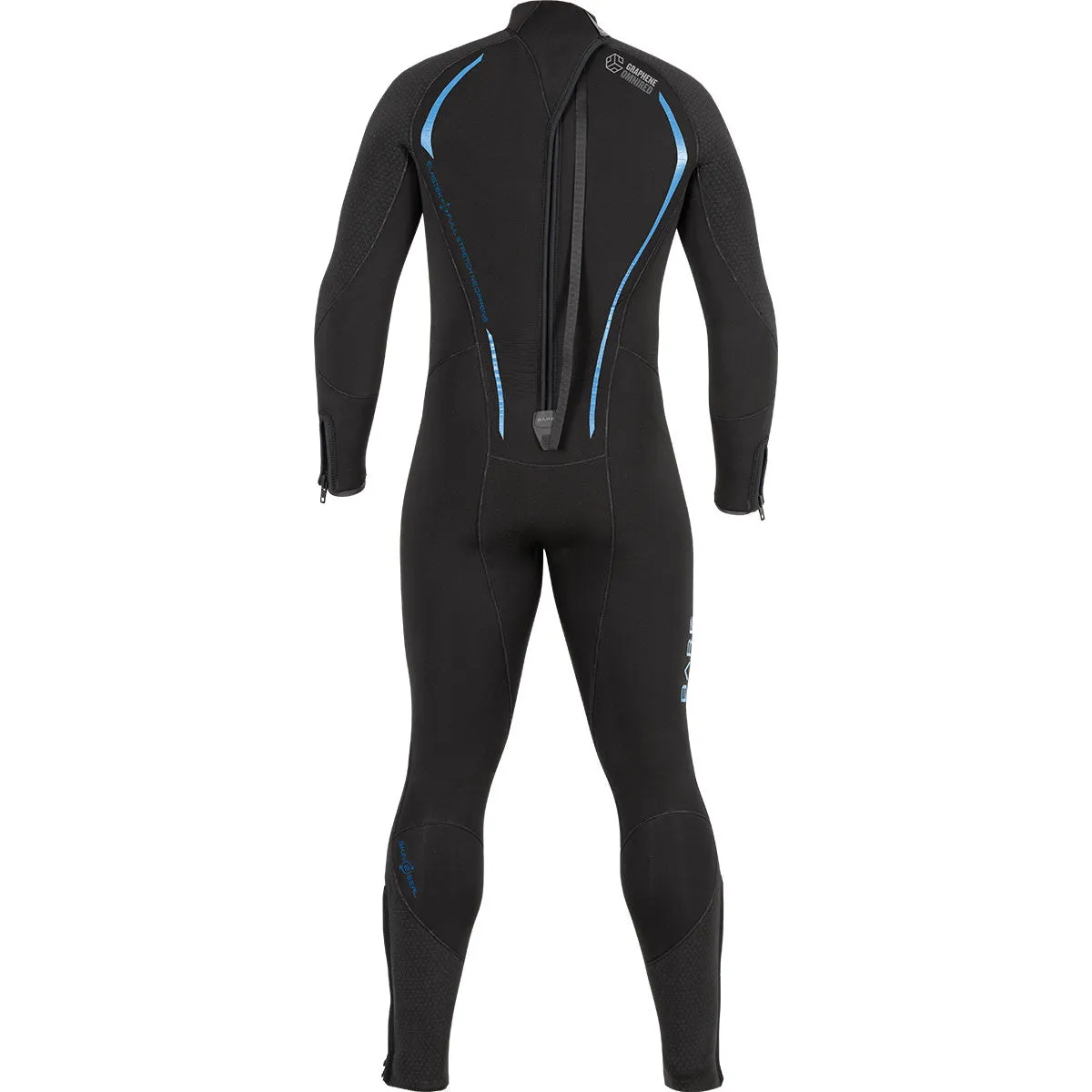 Bare 5mm Mens Reactive Full Wetsuit