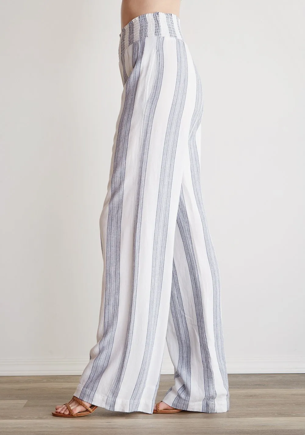 Bella Dahl - Smocked Waist Wide Leg Pant Santorini