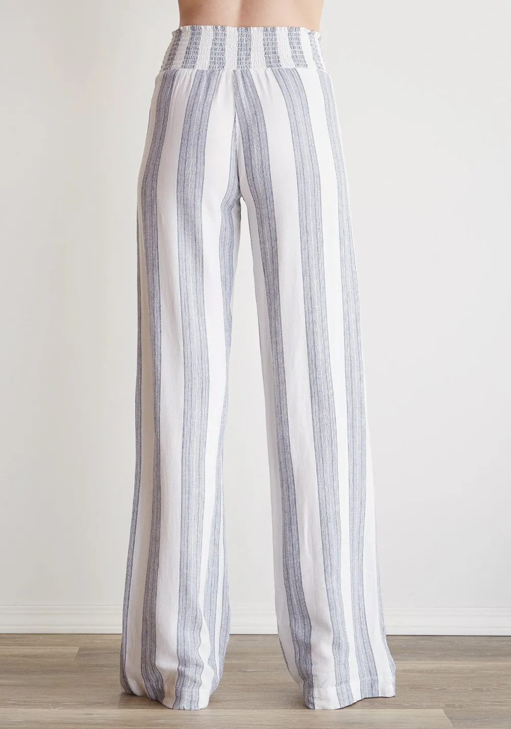 Bella Dahl - Smocked Waist Wide Leg Pant Santorini