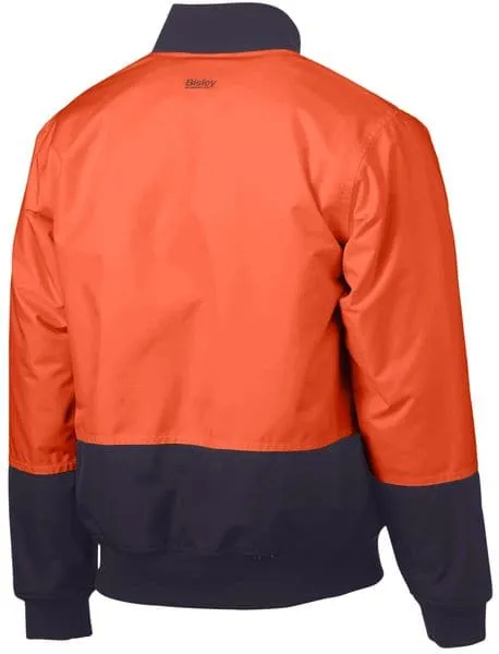 Bisley Two Tone Hi Vis Bomber Jacket (BJ6730)