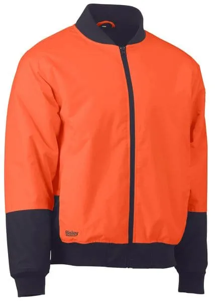 Bisley Two Tone Hi Vis Bomber Jacket (BJ6730)