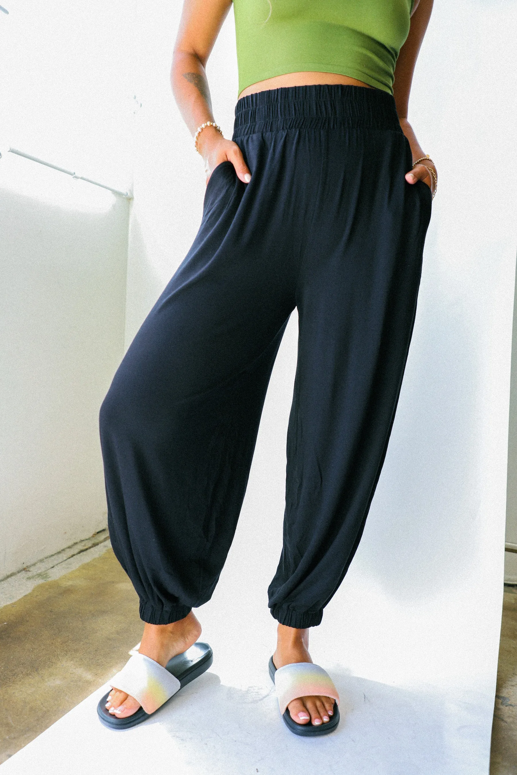 Black Ali Pant
