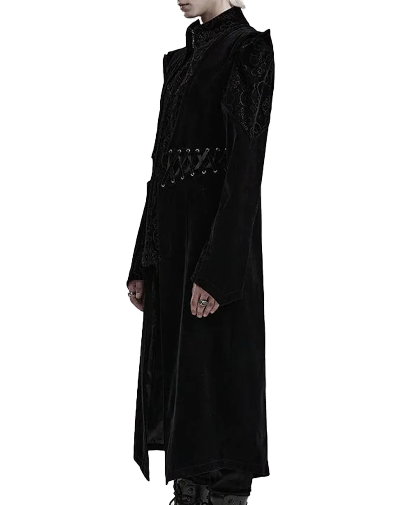 Black Velvet Jacquard