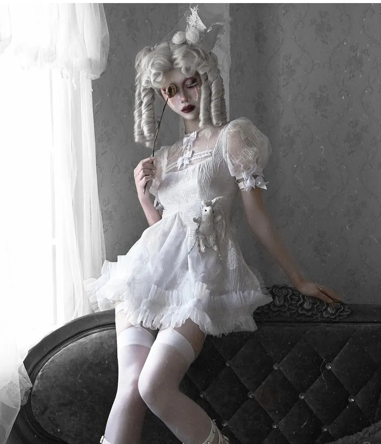[Blood Supply] Sleepy Alice Doll Core Mini Dress