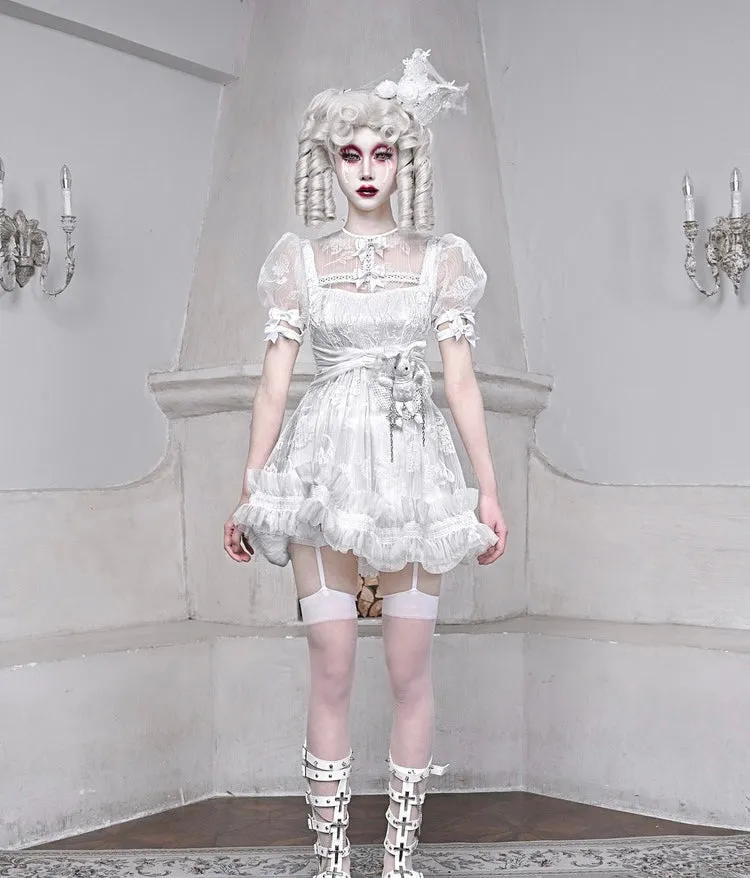 [Blood Supply] Sleepy Alice Doll Core Mini Dress