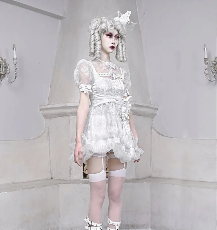 [Blood Supply] Sleepy Alice Doll Core Mini Dress