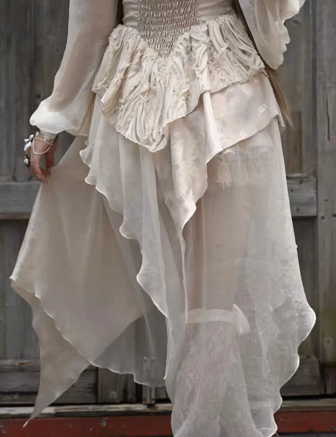[Blood Supply]Classical court gorgeous lantern sleeve dress