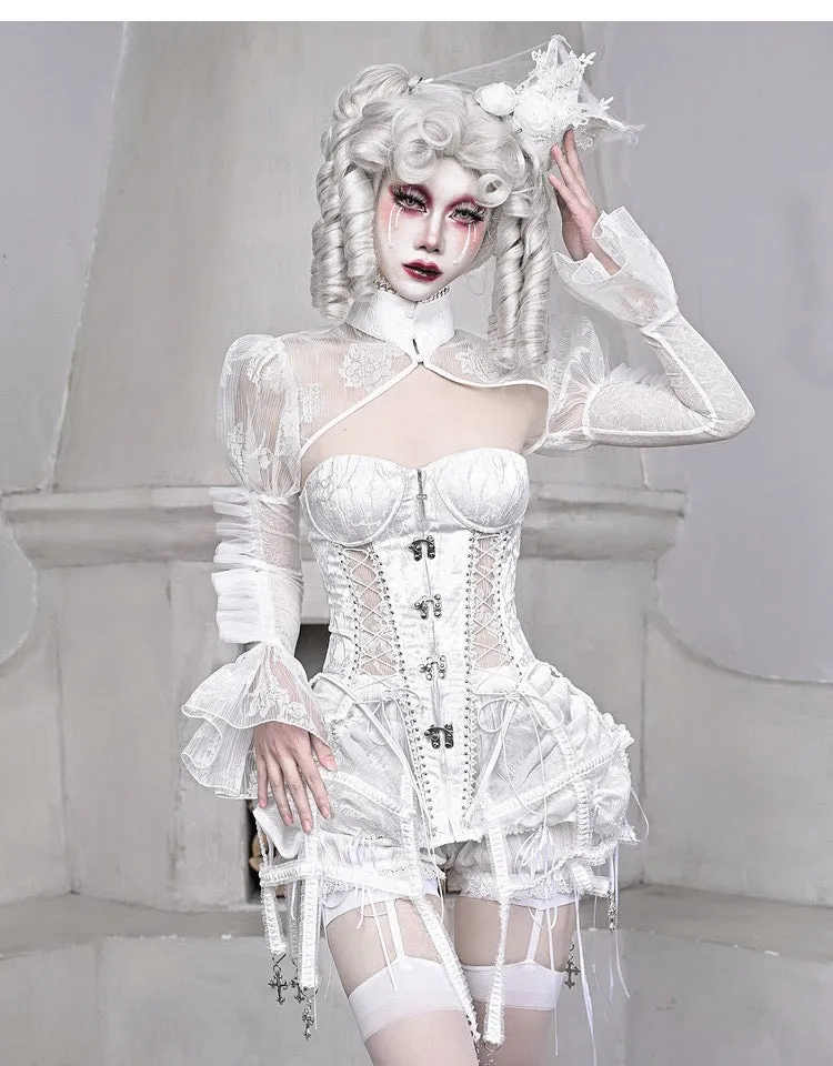 [Blood Supply]Sleeping Alice Boned Waist A-Line Dress