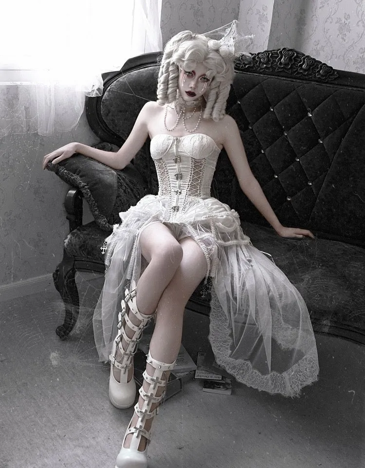 [Blood Supply]Sleeping Alice Boned Waist A-Line Dress