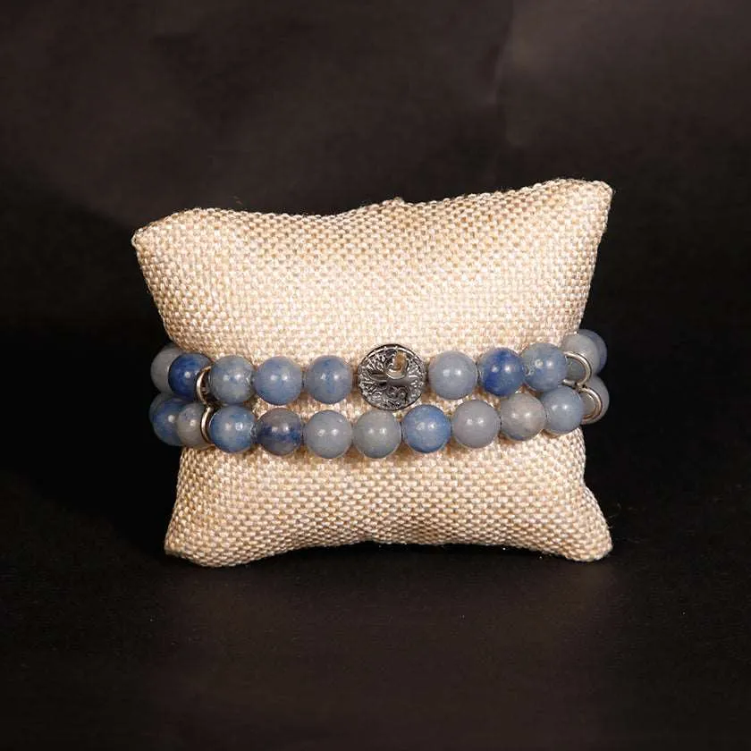 Blue Jasper Double Layer