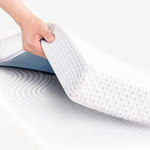 CHUN YI 3 inch Thick Single Memory Foam Mattress Topper (New)