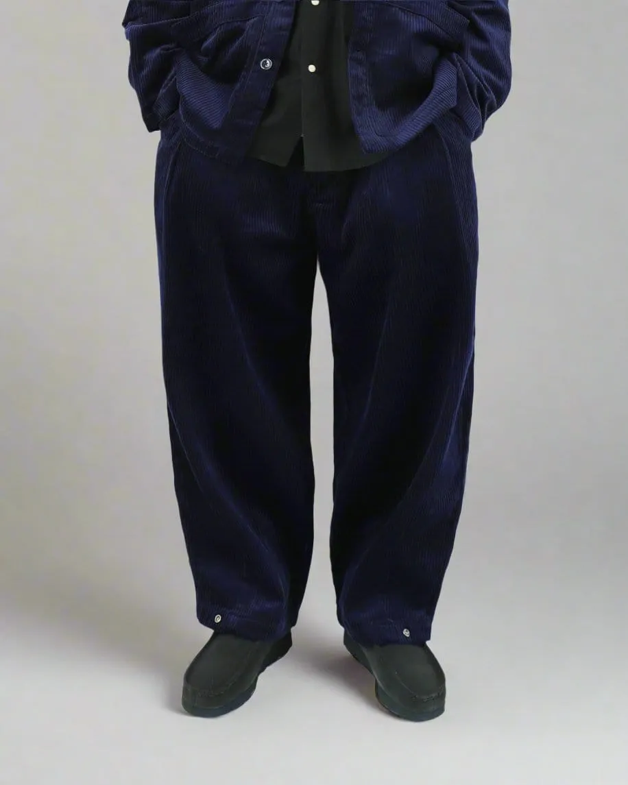 COTTON CORDUROY UNISEX BALLOON PANTS #444