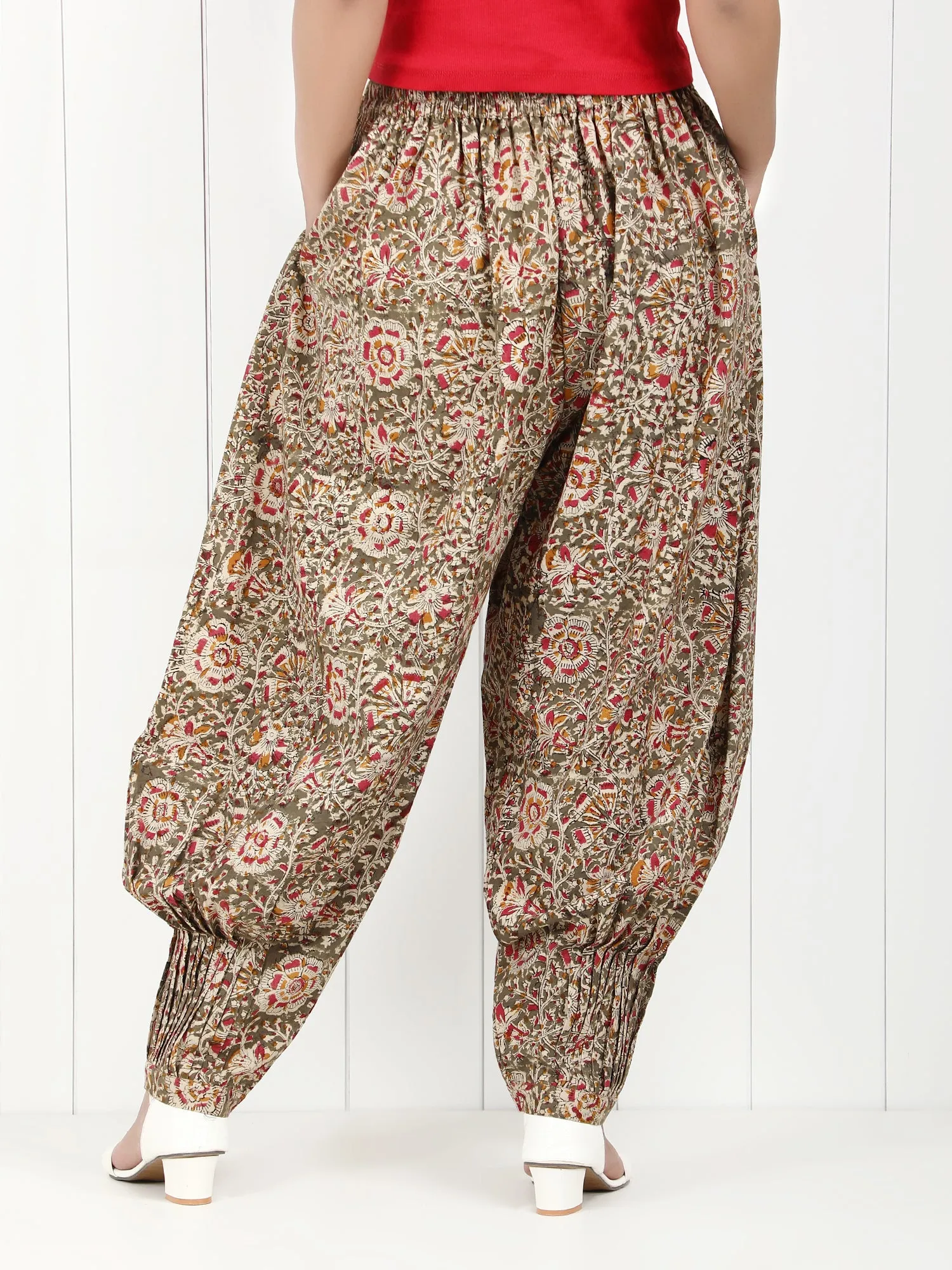 Darzaania Kalamkari Free Size Pants