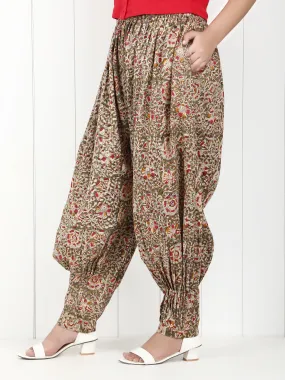Darzaania Kalamkari Free Size Pants