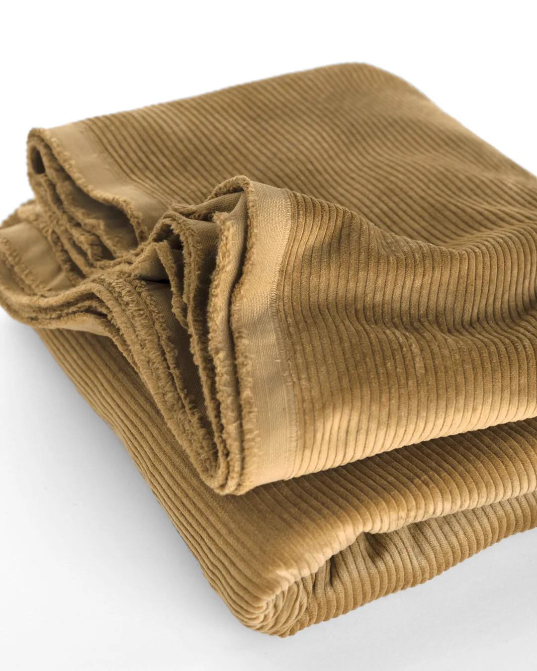 Deadstock Wide Wale Corduroy - Latte