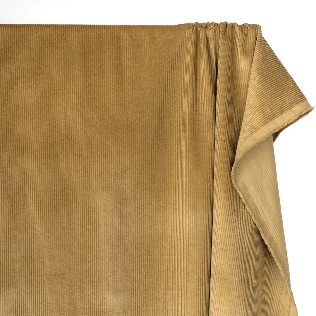 Deadstock Wide Wale Corduroy - Latte
