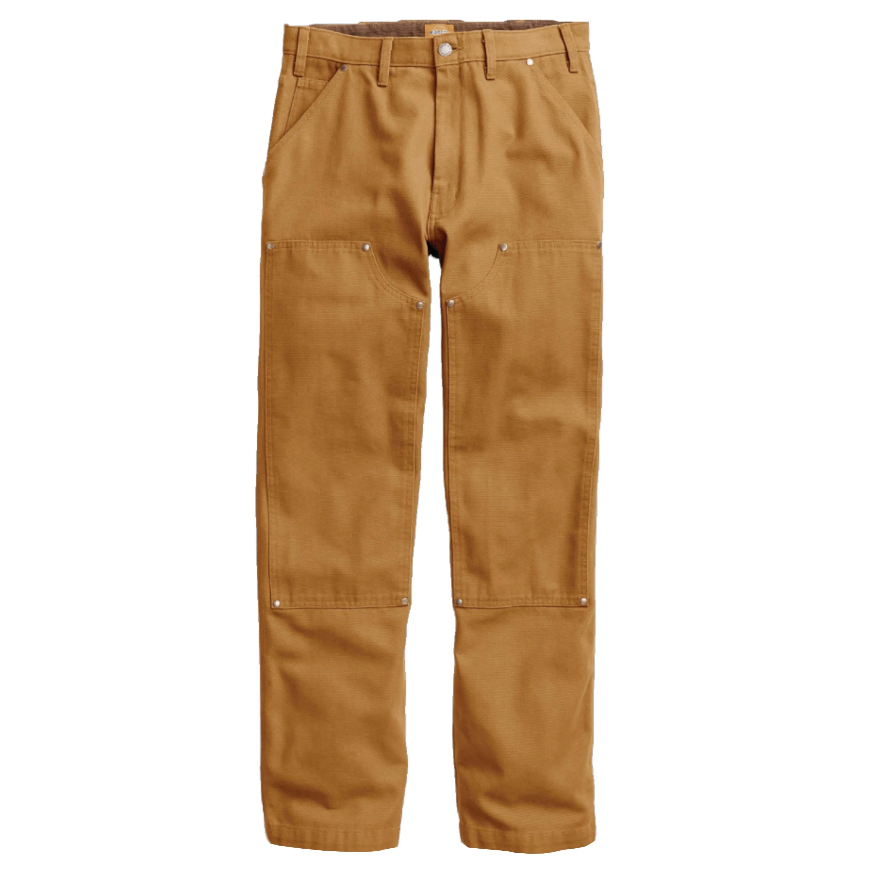 DICKIES DOUBLE FRONT DUCK PANT STONEWASHED BROWN