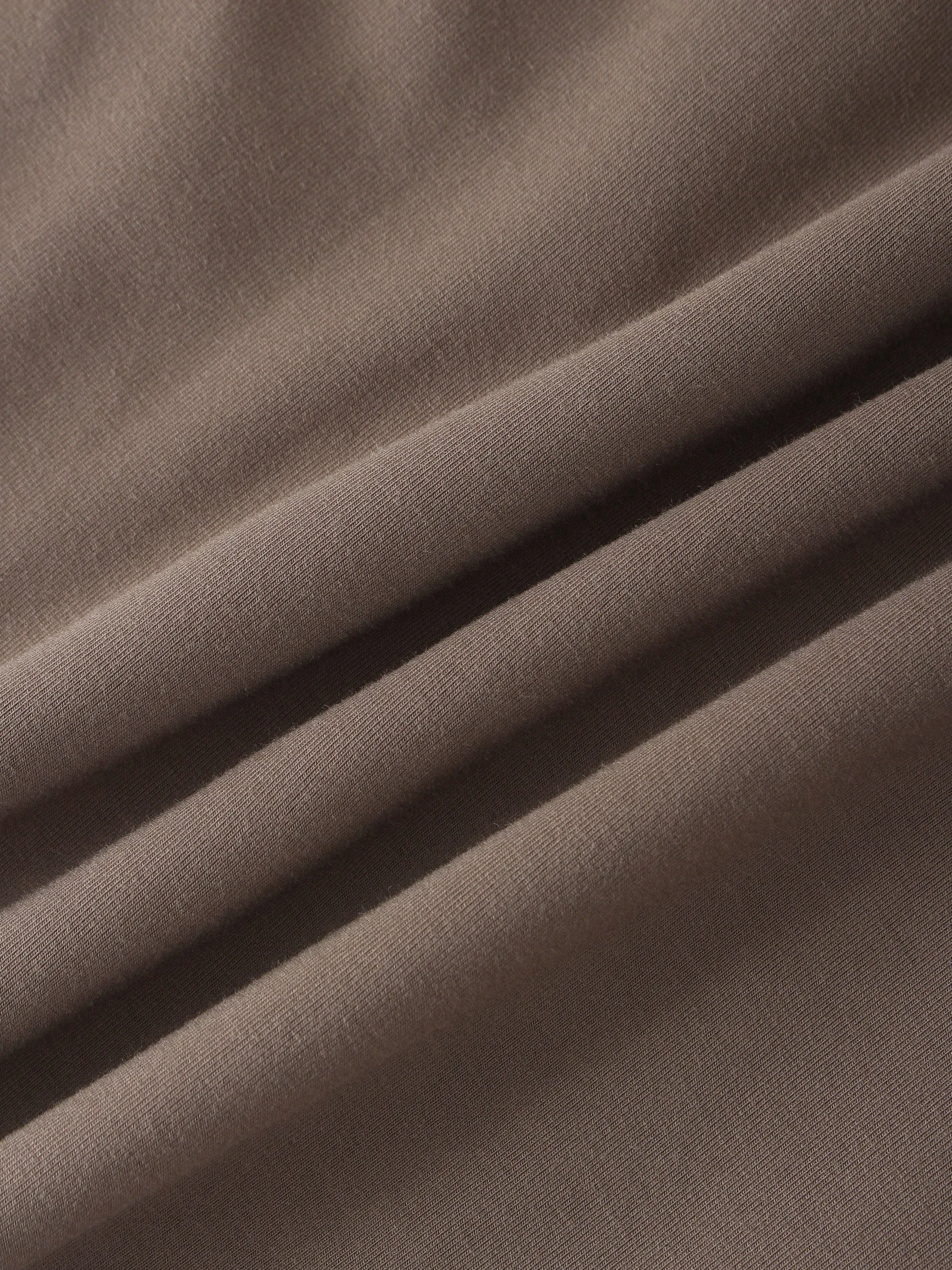 DOUBLE LAYER SKIRT-BROWN