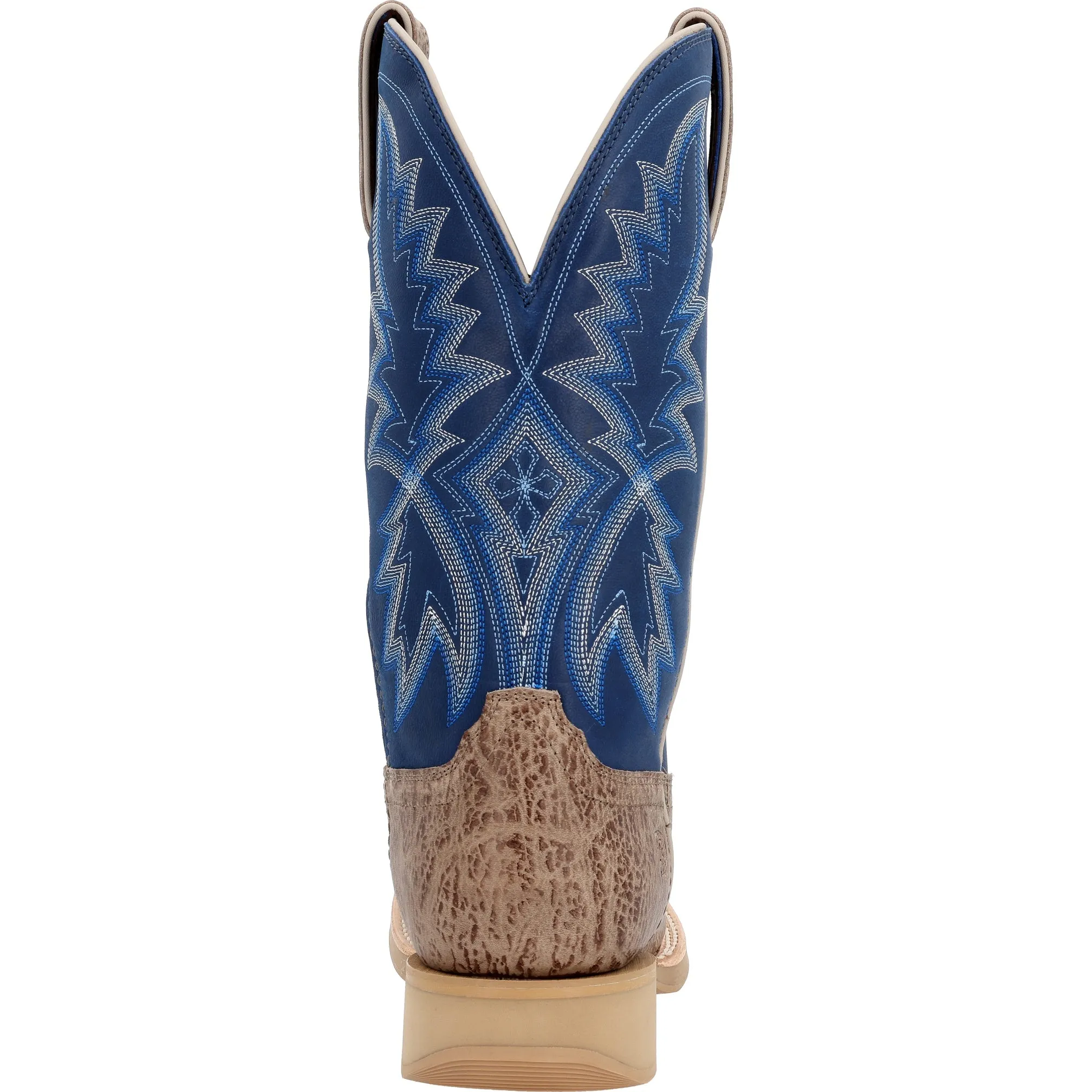 Durango Men's Rebel Pro Lite Weathered Grey & Denim Leather Square Toe Boot DDB0358