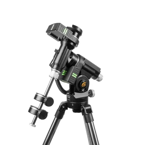ED80-FCD100 Series Air-Spaced Triplet Refractor Telescope with iEXOS-100-2 PMC-Eight Equatorial Tracker System with WiFi and Bluetooth, 2 Extra Counterweights, Field Flattener and Solar Filter