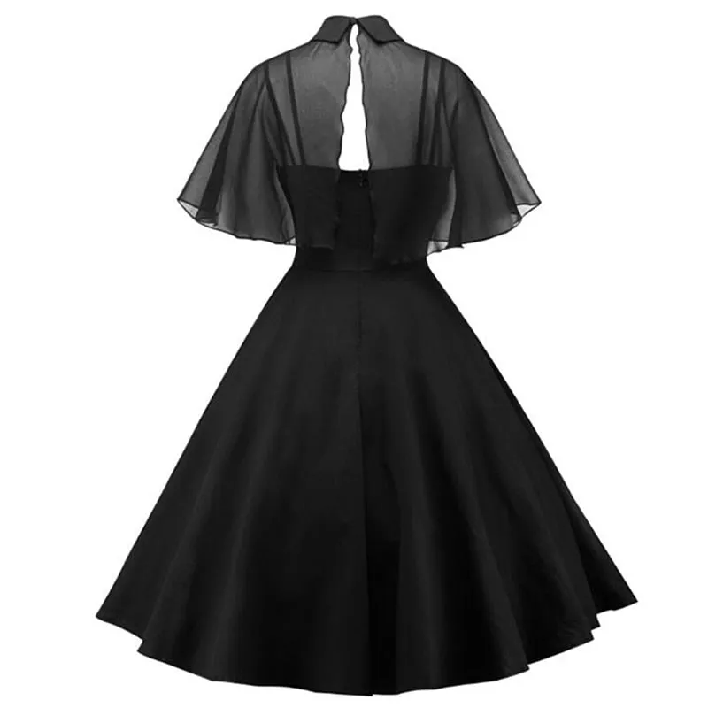 Elegant Clock Vintage Gothic Dress - Culture Heaven Special