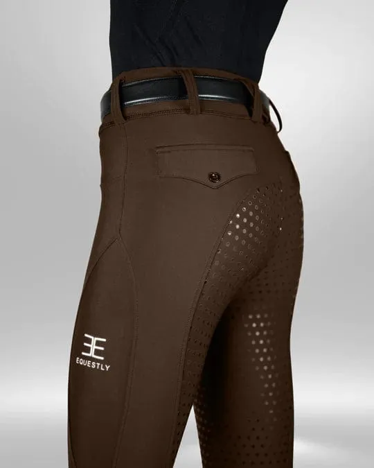 Equestly- Lux GripTEQ Riding Pants (Mocha)