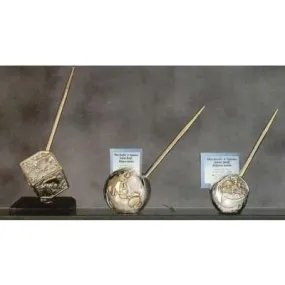 Exquisite Silver Office Pen Holders