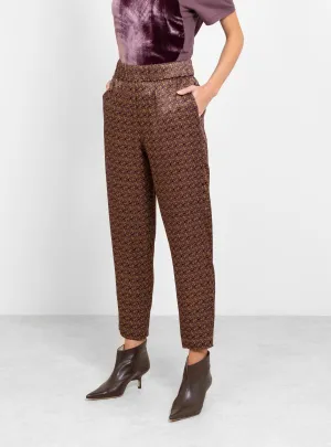 Fez Pant Gold & Purple