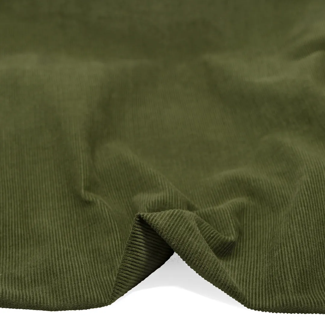 Fine Cotton Corduroy - Dill