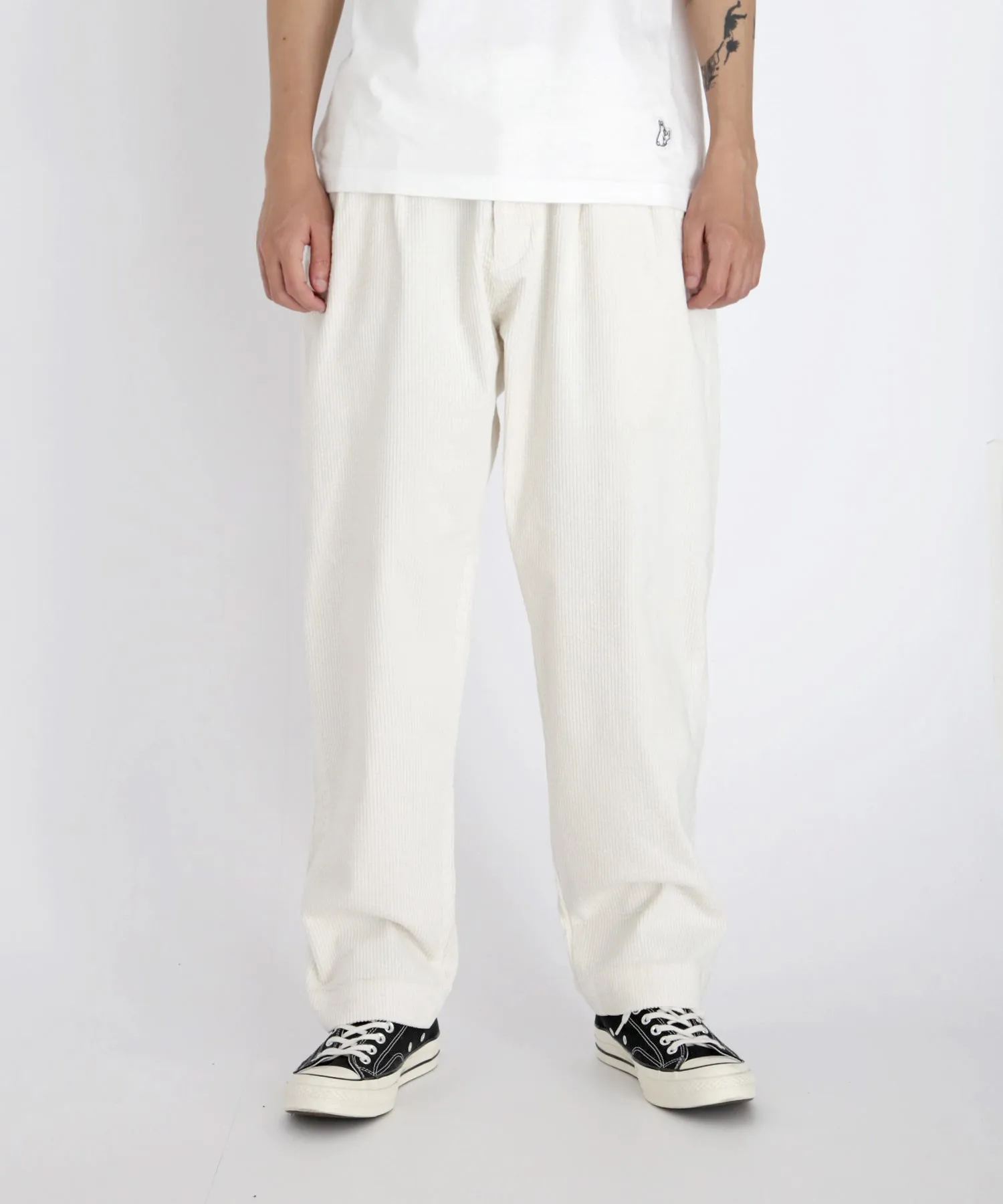 #FR2 Brushed Corduroy Wide Pants