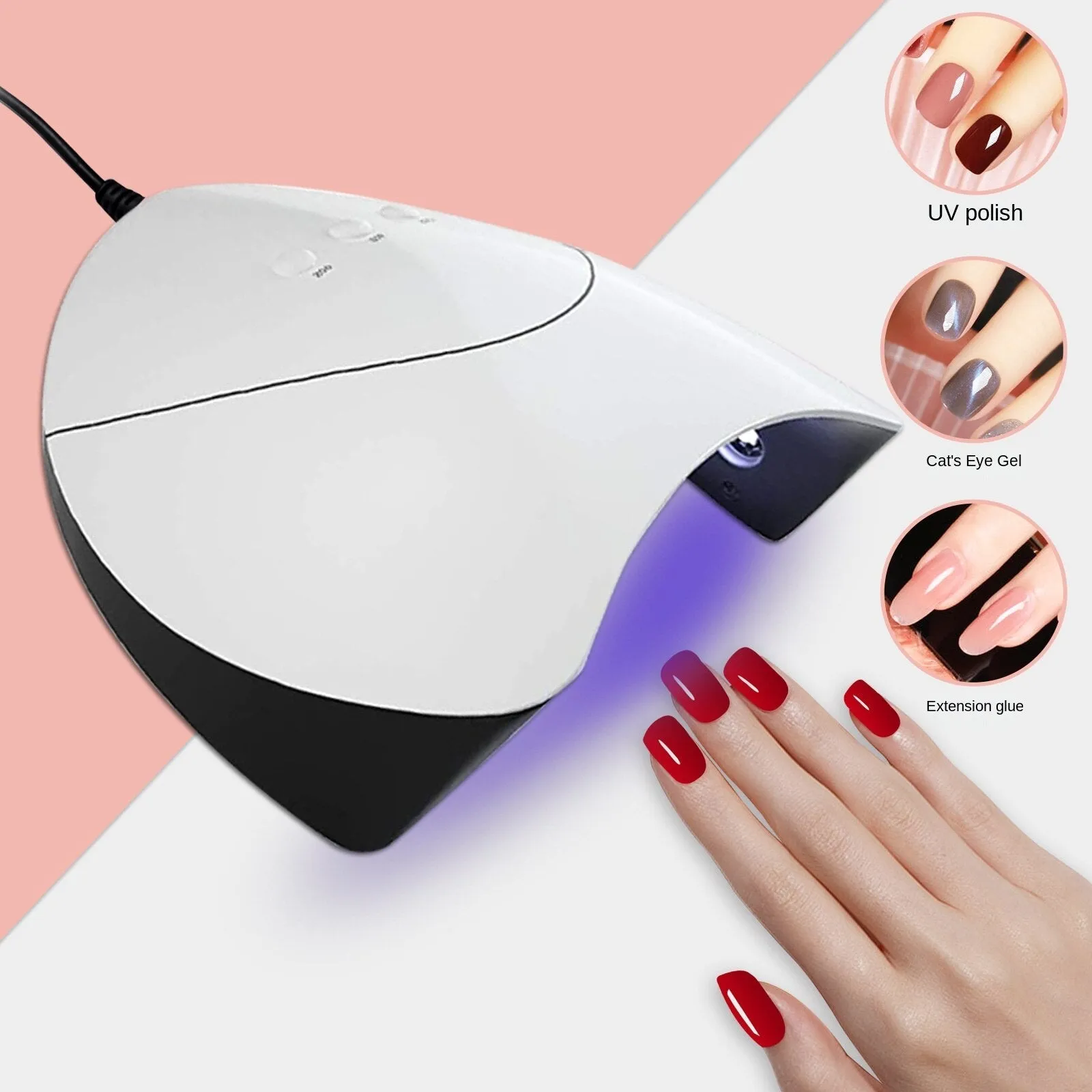 Gel Polish Set Nail kit Nail Beauty Tool Set Mini UV Polish Full Set of Beginner Nail Polish Led Led Nail Lamp