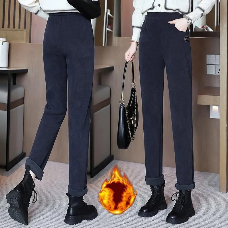 ✨Get 50% off💖Women's High-waist Warm Faux Fleece-lined Pants