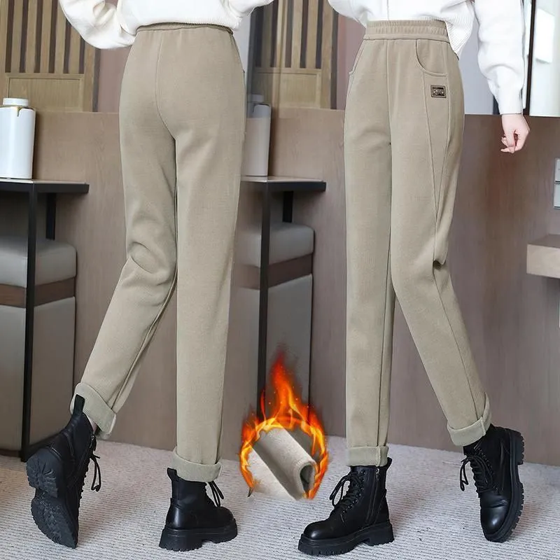✨Get 50% off💖Women's High-waist Warm Faux Fleece-lined Pants