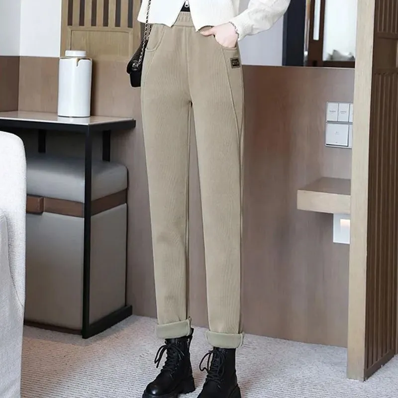 ✨Get 50% off💖Women's High-waist Warm Faux Fleece-lined Pants